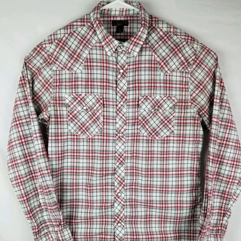 Helix Western Pearl Snap Button Up